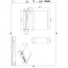 ZXP399 DMX controller 8P  dimensional drawings