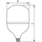  Single Contact Medium Screw T-shape Frosted