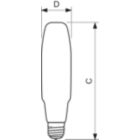  250 W Single Contact Mogul Screw