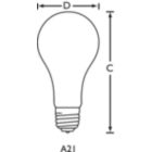  3 Contact Medium Screw A 21mm Soft White