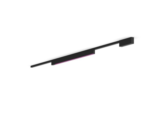 Gros plan de l'avant de Perifo kit de base pour plafond, droit (1 barre lumineuse)