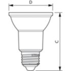  E27 PAR 2.5 inch