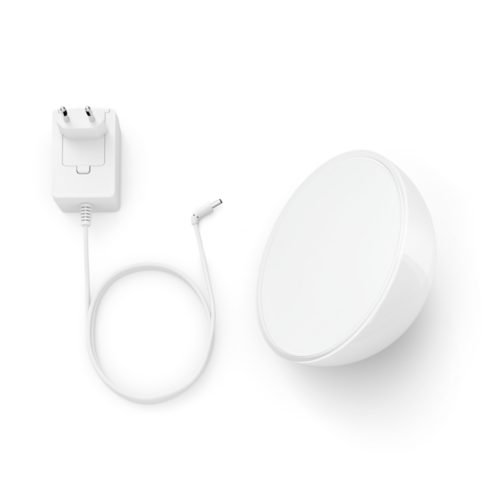 PHILIPS PHILIPS HUE GO LAMPADA WIRELESS WHITE AND COLOR AMBIANCE, LAMPADA  PORTATILE CONNESSA, ZIGBEE + BLUETOOTH, BIANCO 7602031P7