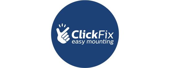 Eenvoudige montage dankzij Click!FIX