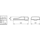 Dimension Drawing (without table) - BRP101 LED37/740 I DM