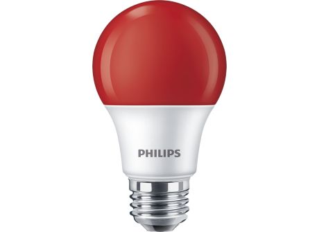 8A19/LED/RED/P/ND 120V 4/1FB