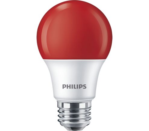 8A19/LED/RED/P/ND 120V 4/1FB