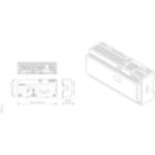 Dimension Drawing (without table) - LFC7710/00 Coded Mains Transmitter