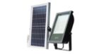 Smart Bright Solar Flood light 1000 lm side view