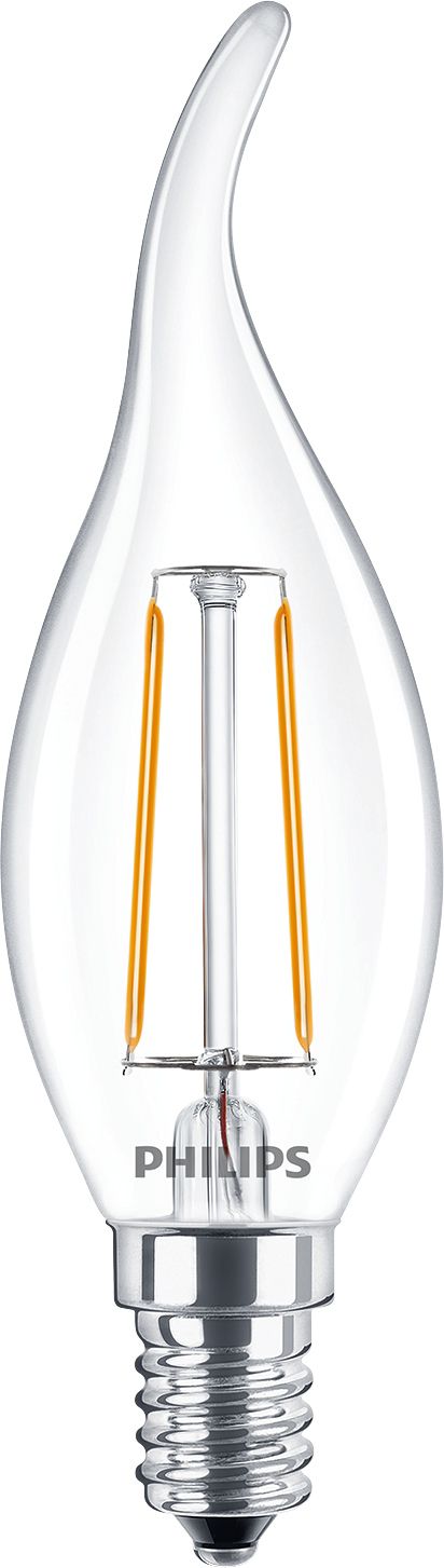 Product: COREPRO ŻARÓWKA LED ŚWIECZKA PŁOMYK FILAMENT 2W/ 25W E14 230V PRZEZROCZYSTA SZKŁO 2700K 250LM BA35