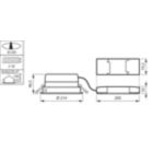 Dimension Drawing (without table) - DN570B LED40S/TWH PSD-E C WH