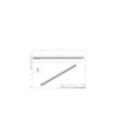 Dimension Drawing (without table) - BCS340 48LED 30K 24V OC L100
