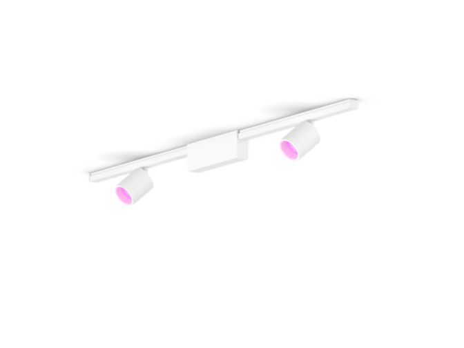 Gros plan de l'avant de Perifo kit de base pour plafond, droit (2 spots)