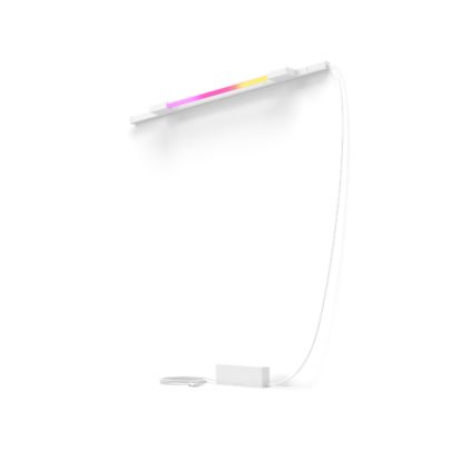 German:An image of product of the Perifo Basis-Set gerade Wandleuchte weiß (1 Light Tube kompakt)