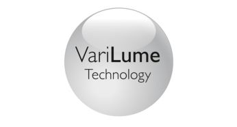 Built-in VariLume technology for easy brightness control