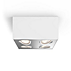 Warm strahlende LED Box Vierer-Spot