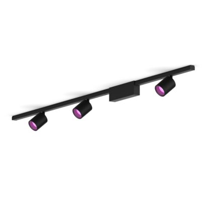 Close up of front of Perifo straight ceiling base kit (3 spots)
