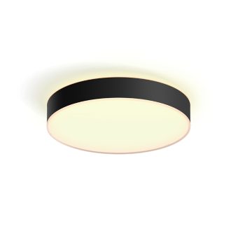 Plafonnier rond blanc Philips hue cct led 5w-350 lumens 230v