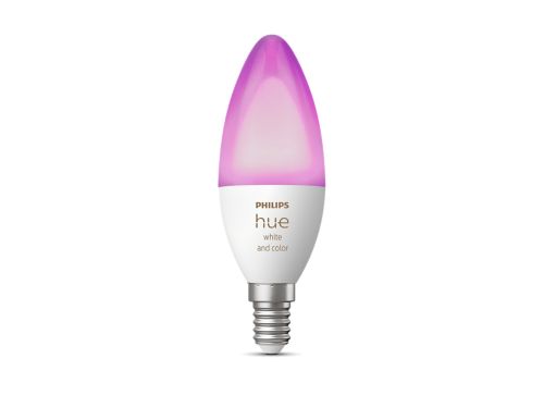 Hue White and Color Ambiance Vela - Bombilla inteligente E14