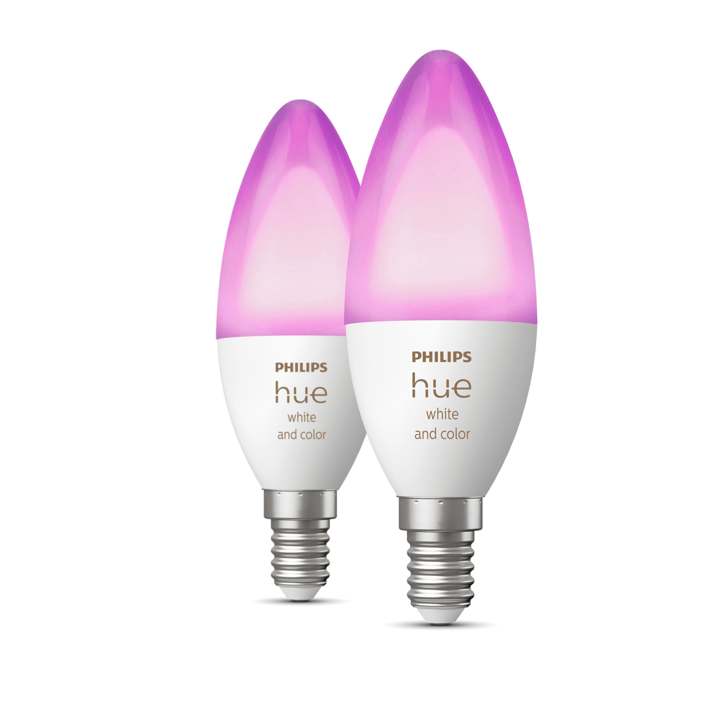 Philips Hue Tvåpack E14 - White and color ambiance