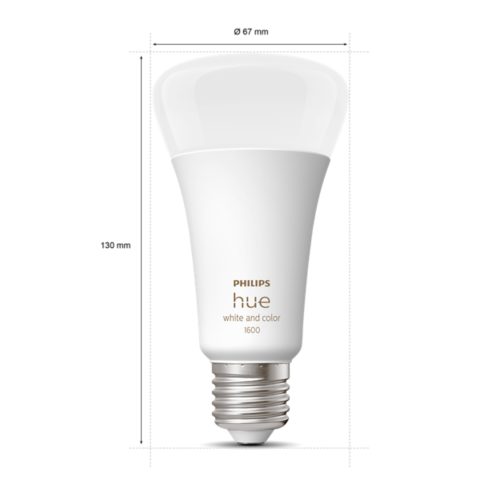 Philips Hue - Bombillas inteligentes de alta calidad, 16 millones de  colores, para la mayoría de lámparas y luces superiores, requiere  concentrador