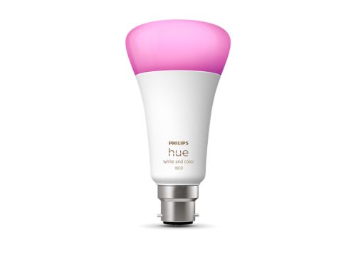 Hue White and color ambiance A67 - B22 / BC smart bulb - 1600 lumens