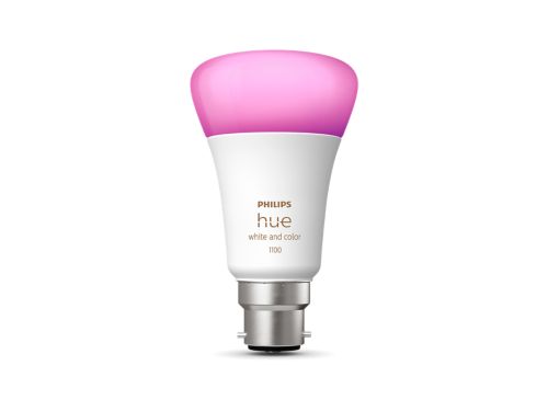 Hue White and color ambiance A60 - B22 / BC smart bulb - 1100 lumens