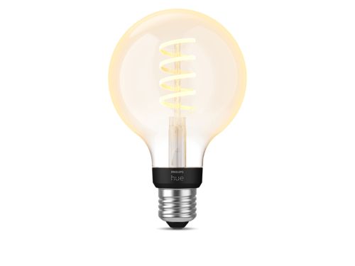 Hue White Ambiance Filament G93 globe – E27 smart bulb
