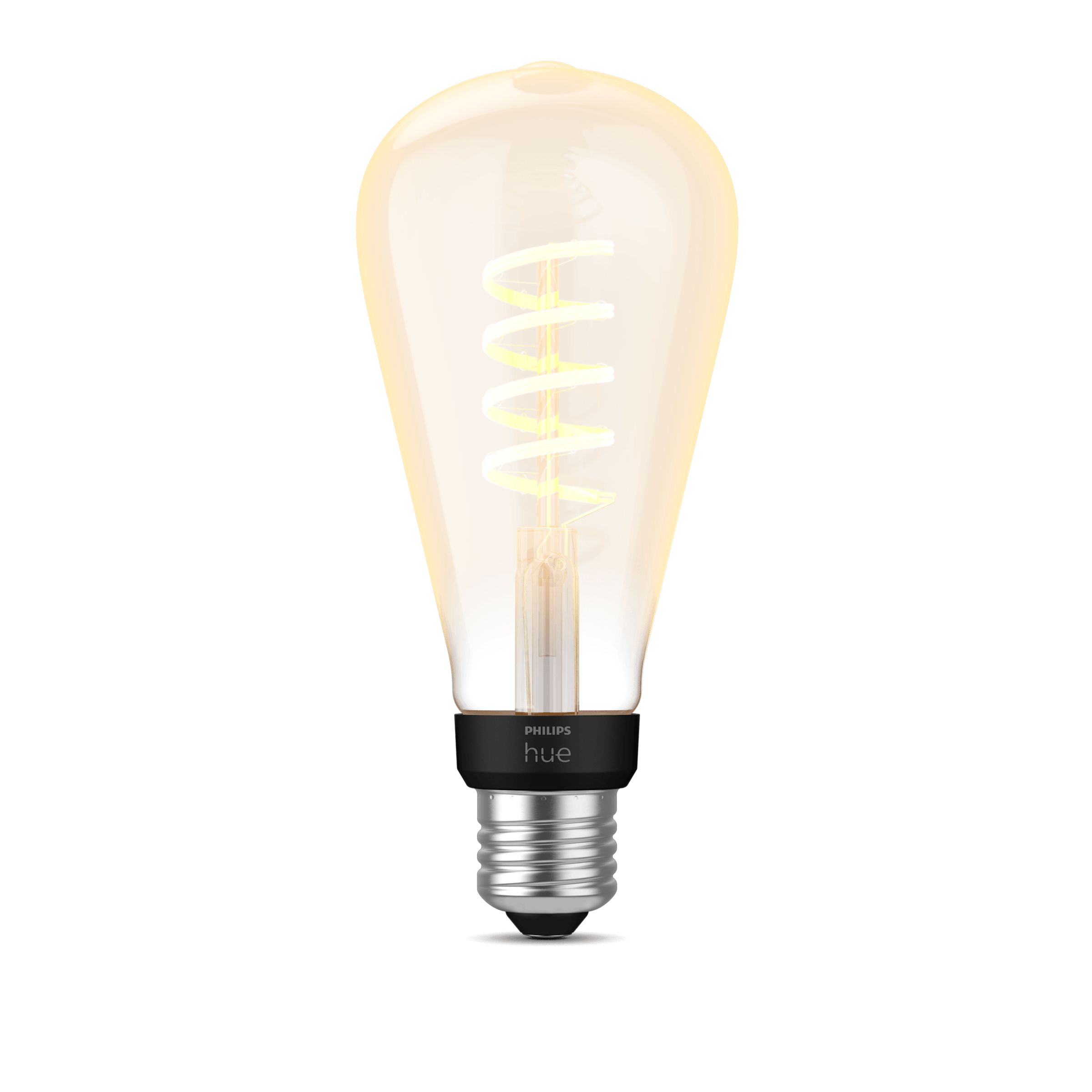 Philips Hue filament 1-pack ST72 E27 filamentlampa Edison - White ambiance