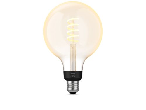 Hue White ambiance Filament G125 globe - E27 pære