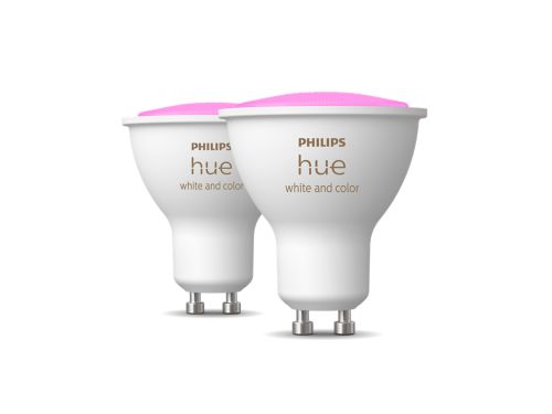 Hue White and Colour Ambiance GU10 – smart spotlight – (2-pack)