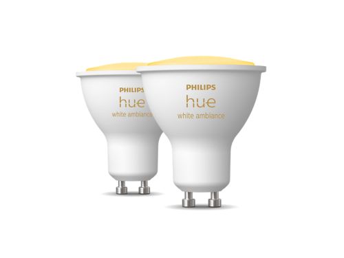 Hue White Ambiance GU10 - Smarter Spot Doppelpack - 350