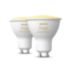 Hue White ambiance GU10 — интеллектуальный точечный светильник (2 шт.)