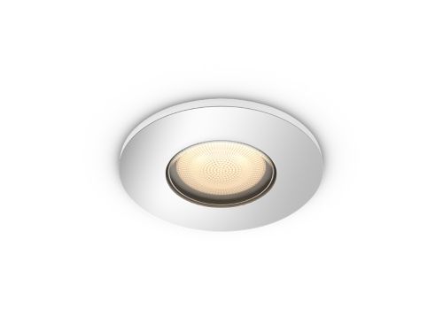 Hue White Ambiance Adore Badezimmer Einbauspot chrom + Dimmschalter