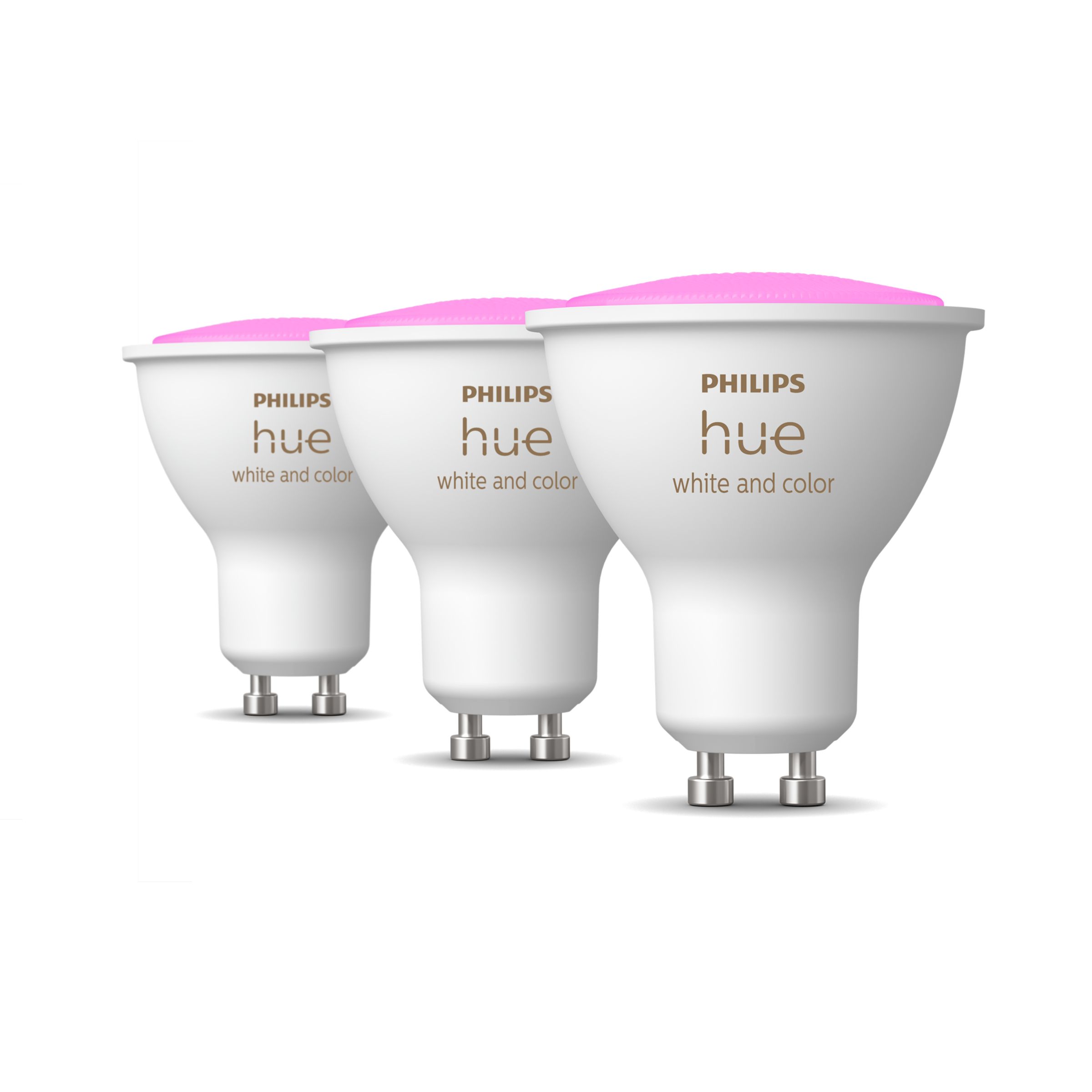 Philips Hue White and color ambiance GU10 – smart spotlight – (3-pack)