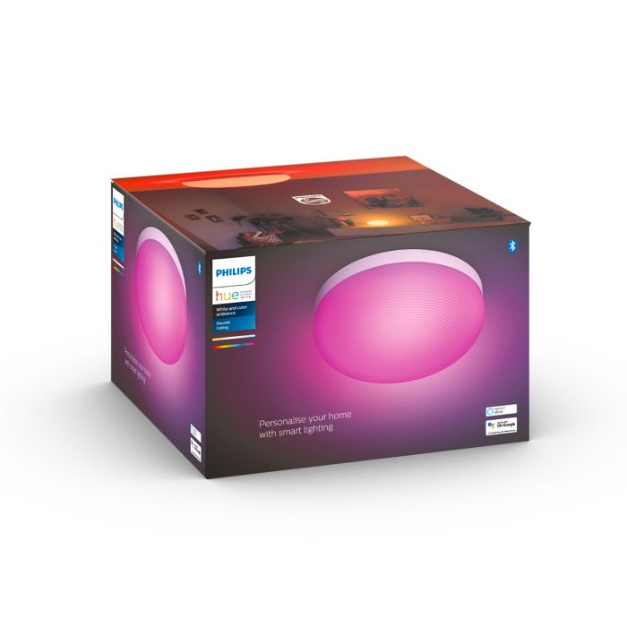 Hue White 及Color Ambiance Flourish 吸頂燈8719514343504 | Philips