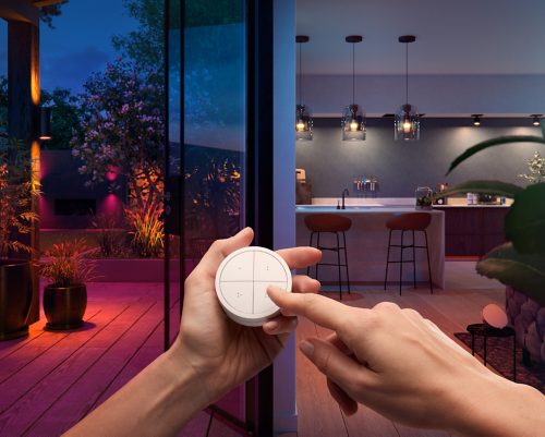 Wall Mount Smart Home Control Holder White for Philips Hue Bridge