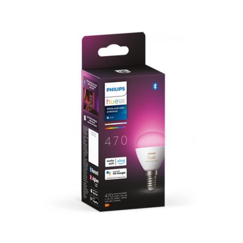 Hue Lustre E14 LED Bulb - White and Colour Ambiance