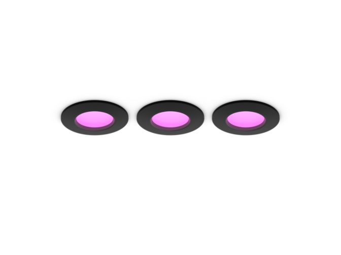 An image of product of the Slim innfelt spotlight 90 mm, trepakning