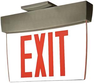 Caliber Series Edge-Lit LED Exit Sign