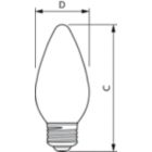  Single Contact Medium Screw F15 (F15) Clear