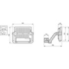 Dimension Drawing (without table) - BVP518 1720/757 HGB A35-WB D9 T35 OUT
