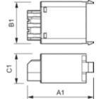 Dimension Drawing (with table) - SKD 578 220-240V 50/60Hz