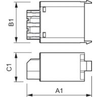 Dimension Drawing (with table) - SKD 578 220-240V 50/60Hz