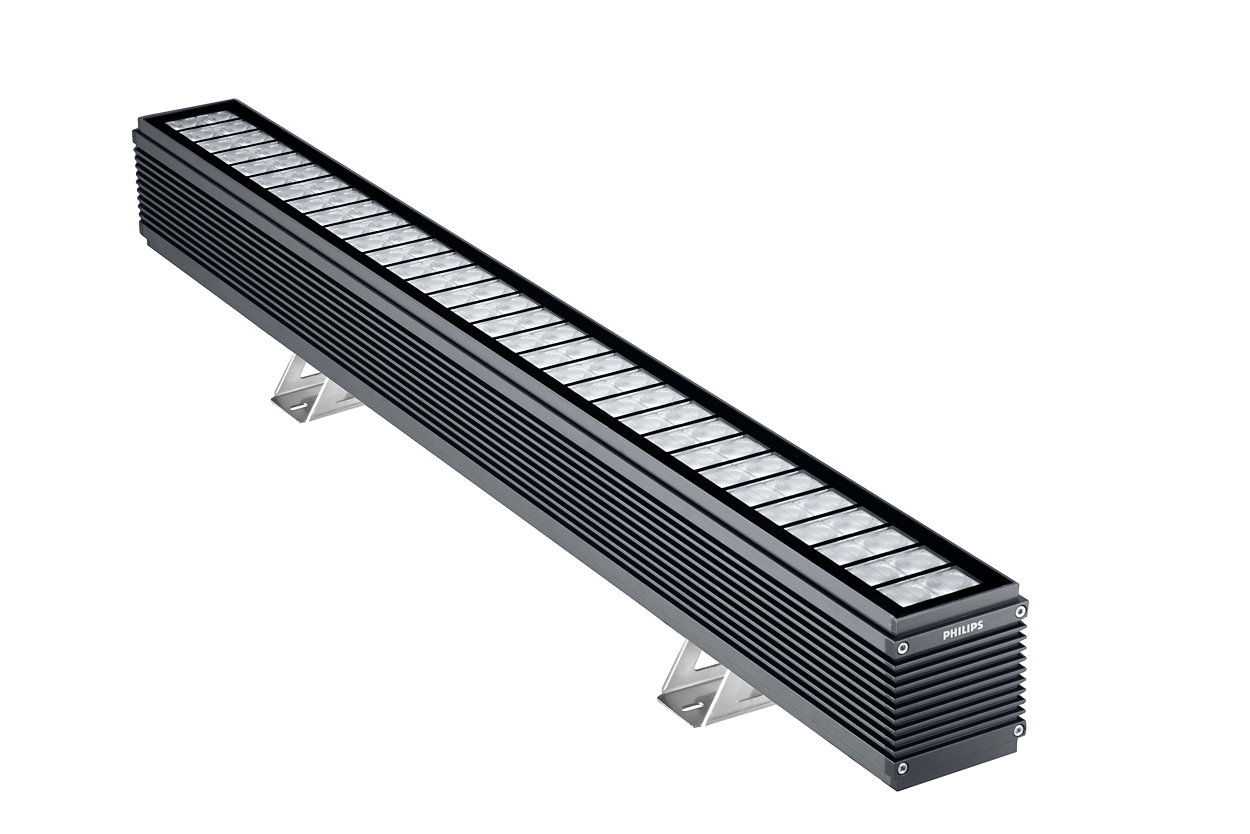 UniStrip G4 - 頂級線性 LED 表面安裝燈具，滿足外部固定、動態建築照明應用需求