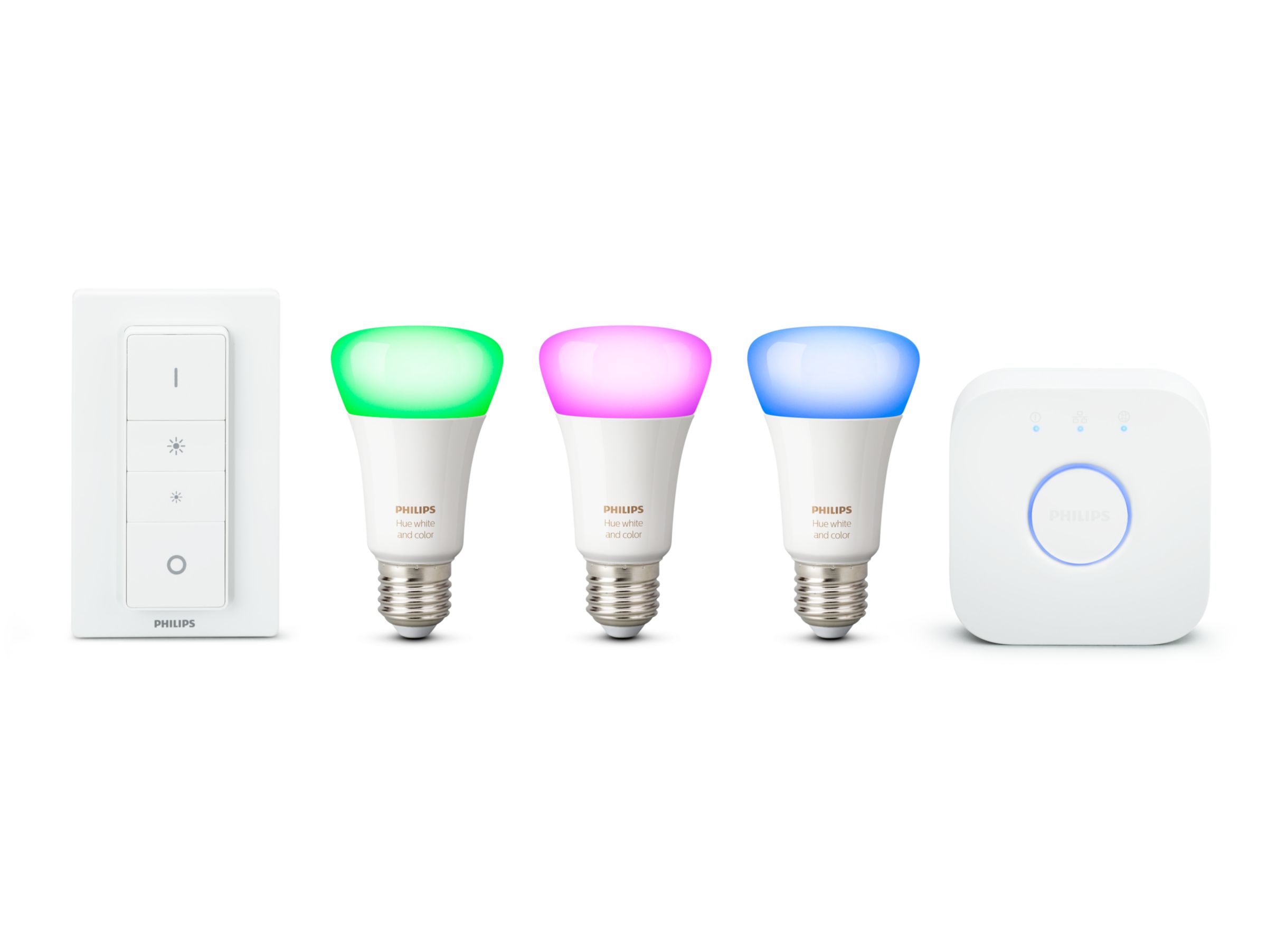 Buy Philips Hue Starter Kit White Ambiance (dimmer incl.) White