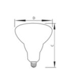  Single Contact Medium Screw BR40 Frosted