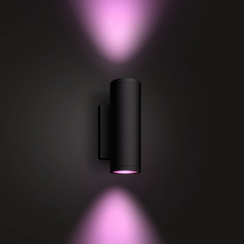 Philips Hue FUZO Poteau extérieur LED 1x15W/1150lm Noir