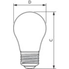  Single Contact Medium Screw A 15mm Clear
