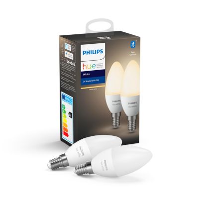 An image of product of the Hue White 2 sztuki, E14